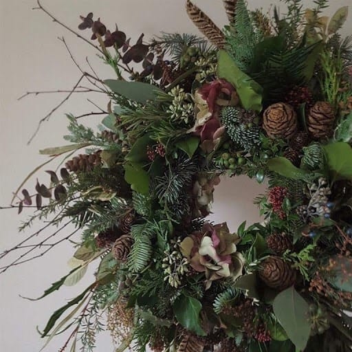 Christmas Wreath workshop Norfolk
